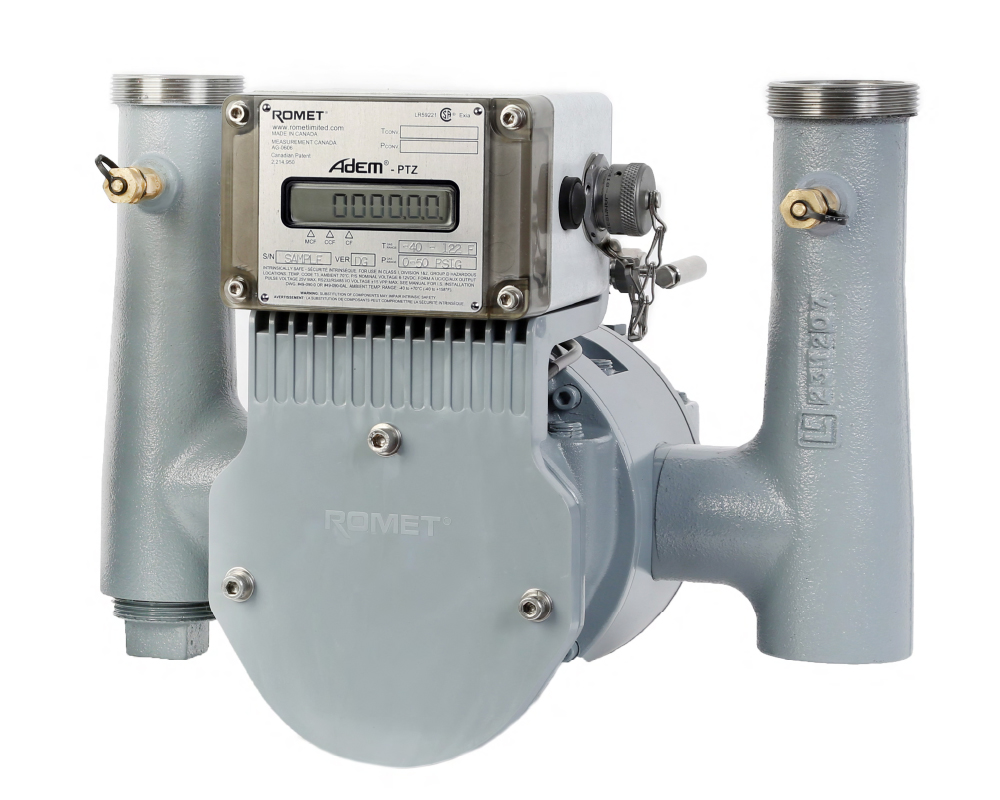 Romet Hub Configuration Rotary Meter