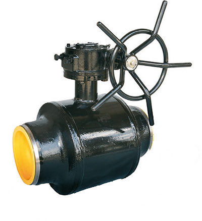 Transmission Trunnion Mounted Ball Valve - API 6D, Full Port, Gear Operated, Weld x Weld End