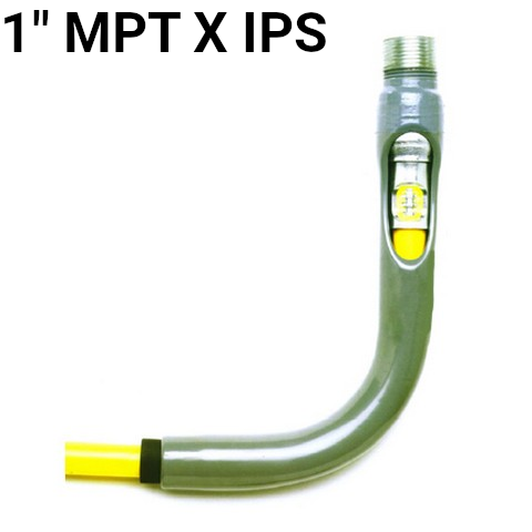 Anodeless Risers - Prebent, 1" MPT x IPS